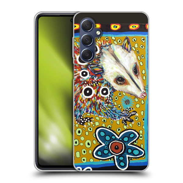 Mad Dog Art Gallery Animals Possum Soft Gel Case for Samsung Galaxy M54 5G