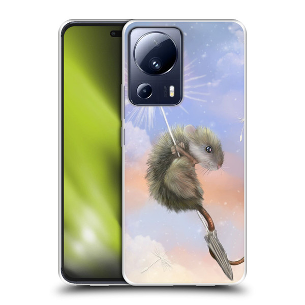Ash Evans Animals Dandelion Mouse Soft Gel Case for Xiaomi 13 Lite 5G