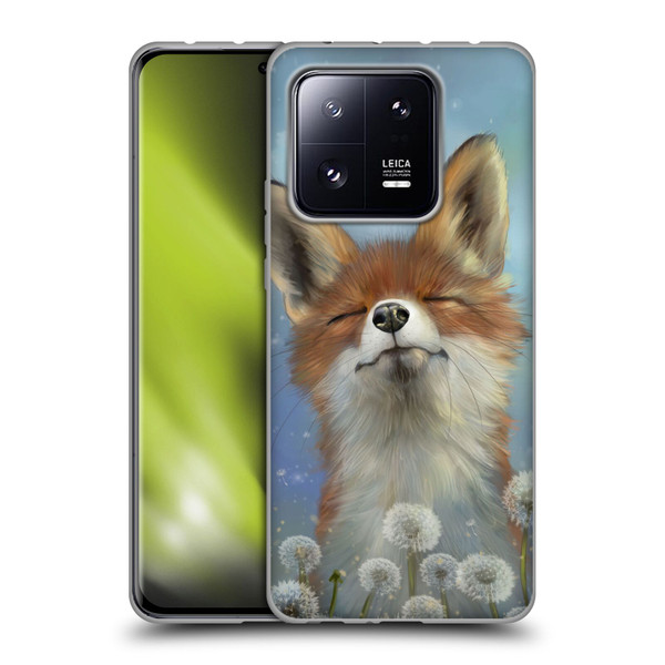 Ash Evans Animals Dandelion Fox Soft Gel Case for Xiaomi 13 Pro 5G