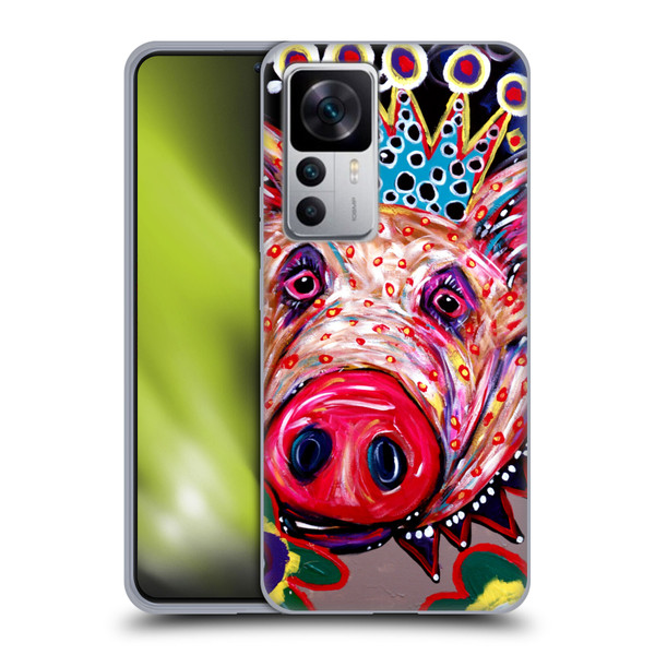 Mad Dog Art Gallery Animals Missy Pig Soft Gel Case for Xiaomi 12T 5G / 12T Pro 5G / Redmi K50 Ultra 5G