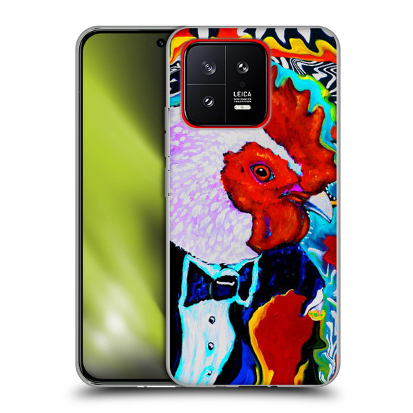 Mad Dog Art Gallery Animals Rooster Soft Gel Case for Xiaomi 13 5G