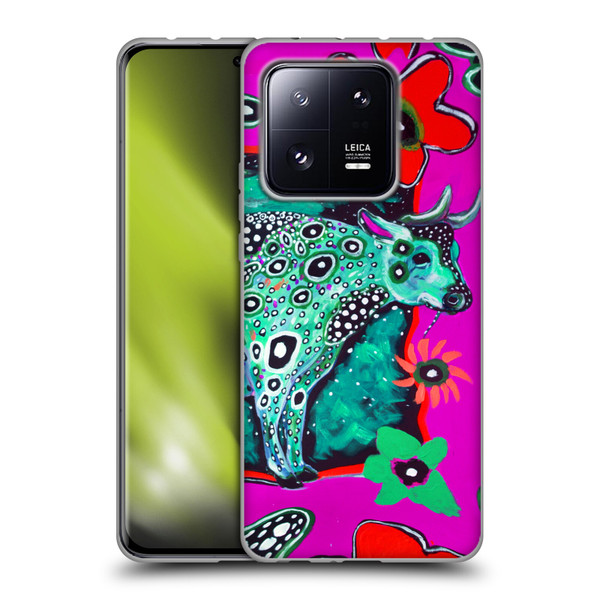 Mad Dog Art Gallery Animals Cosmic Cow Soft Gel Case for Xiaomi 13 Pro 5G