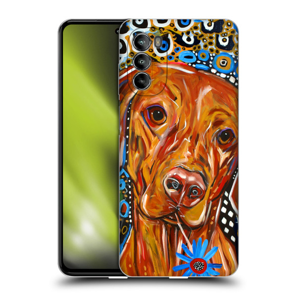 Mad Dog Art Gallery Dogs 2 Viszla Soft Gel Case for Motorola Moto G82 5G