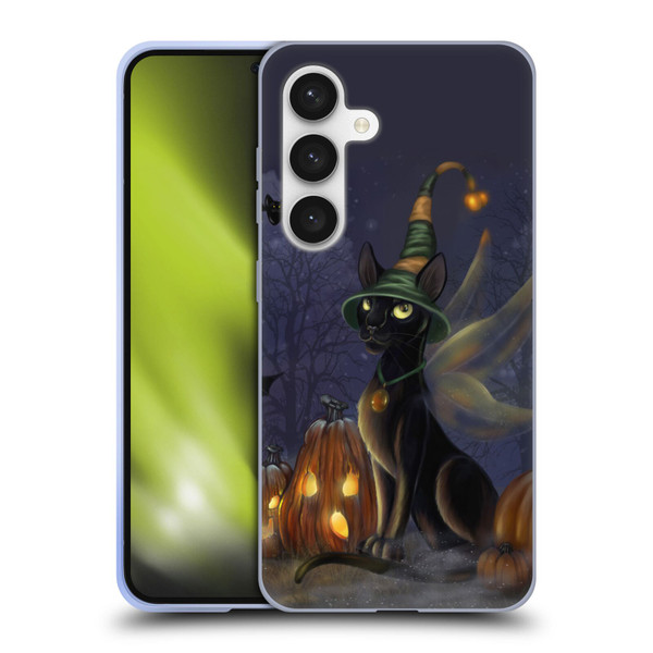Ash Evans Black Cats The Witching Time Soft Gel Case for Samsung Galaxy S24 5G