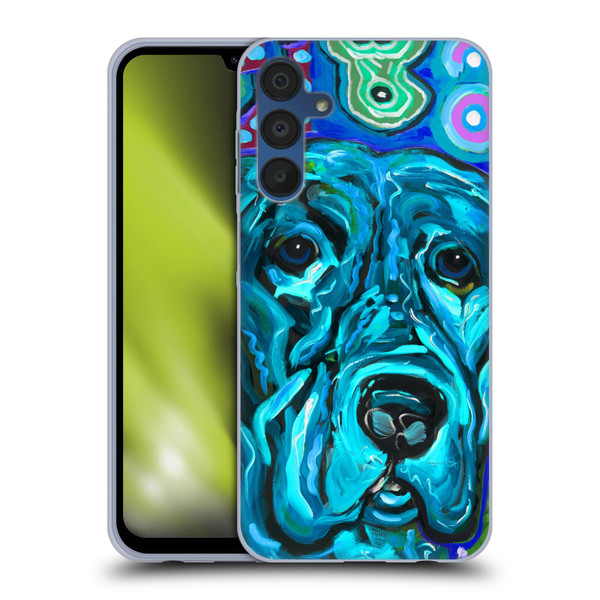 Mad Dog Art Gallery Dogs Aqua Lab Soft Gel Case for Samsung Galaxy A15
