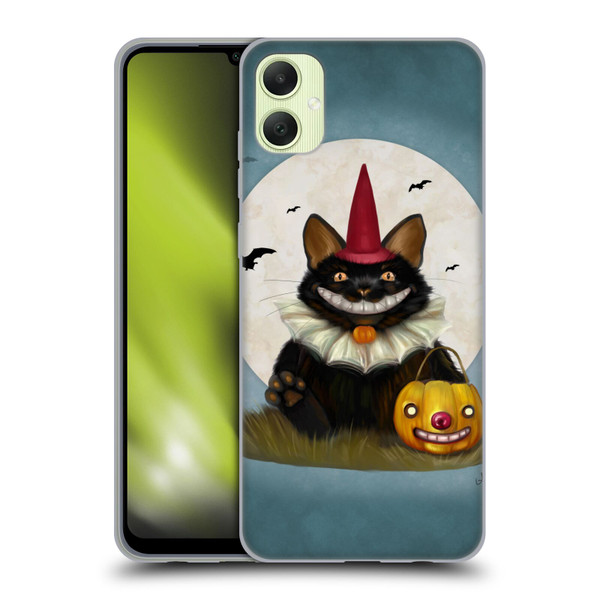 Ash Evans Black Cats 2 Halloween Cat Soft Gel Case for Samsung Galaxy A05