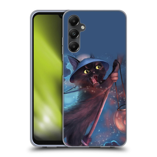 Ash Evans Black Cats 2 Magical Witch Soft Gel Case for Samsung Galaxy A05s