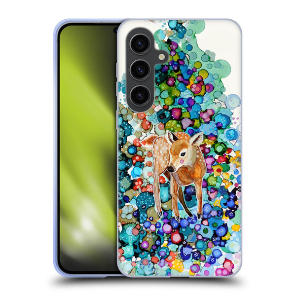 Sylvie Demers Nature Deer Soft Gel Case for Samsung Galaxy S24+ 5G