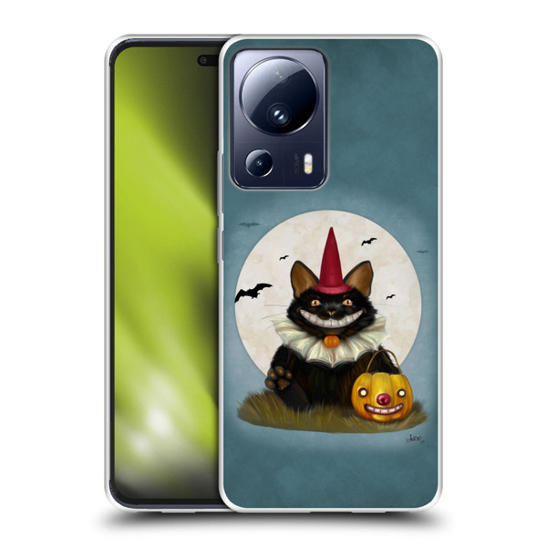 Ash Evans Black Cats 2 Halloween Cat Soft Gel Case for Xiaomi 13 Lite 5G