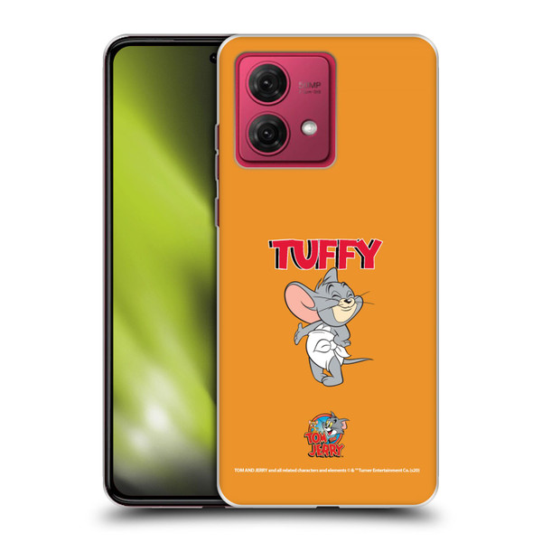 Tom and Jerry Characters Nibbles Soft Gel Case for Motorola Moto G84 5G