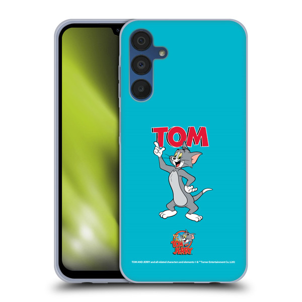 Tom and Jerry Characters Tom Soft Gel Case for Samsung Galaxy A15