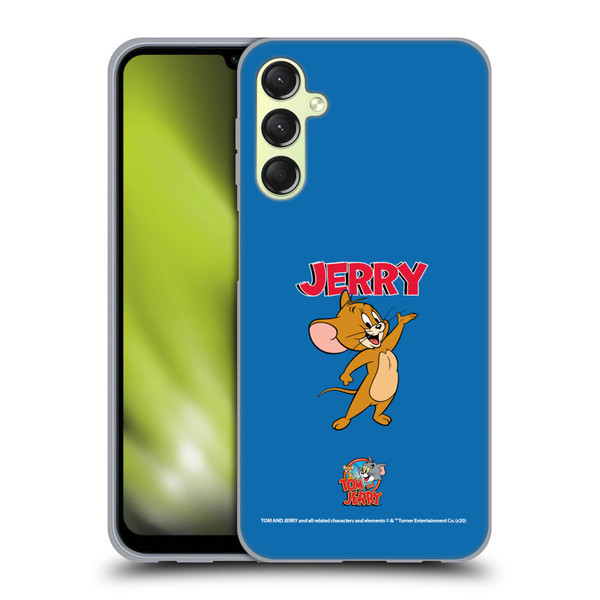Tom and Jerry Characters Jerry Soft Gel Case for Samsung Galaxy A24 4G / Galaxy M34 5G