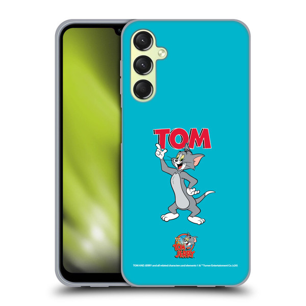 Tom and Jerry Characters Tom Soft Gel Case for Samsung Galaxy A24 4G / Galaxy M34 5G