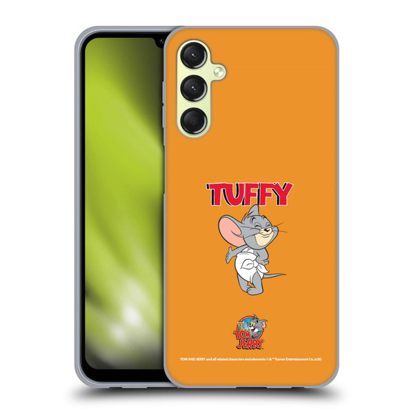 Tom and Jerry Characters Nibbles Soft Gel Case for Samsung Galaxy A24 4G / Galaxy M34 5G