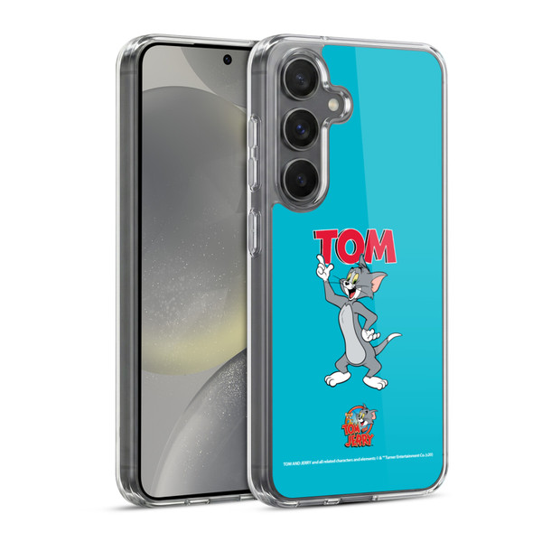 Tom and Jerry Characters Tom Soft Gel Case for Samsung Galaxy S24 5G & MagSafe