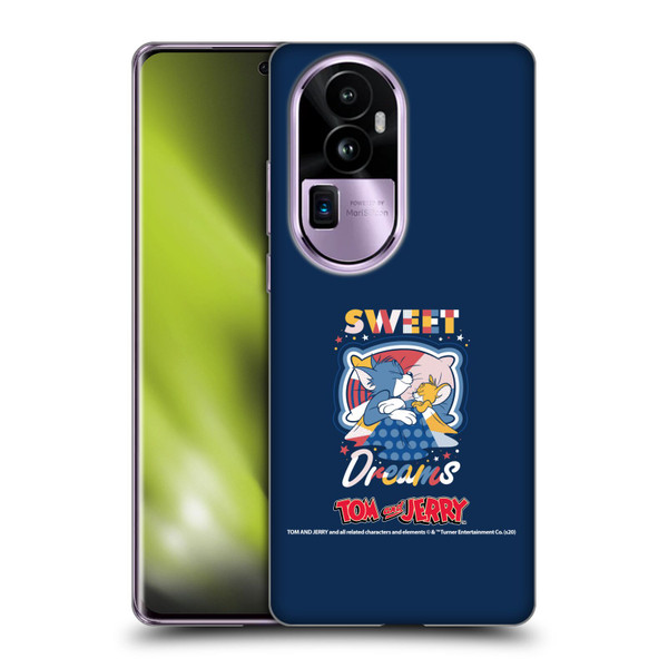 Tom and Jerry Color Blocks Sweet Dreams Soft Gel Case for OPPO Reno10 Pro+