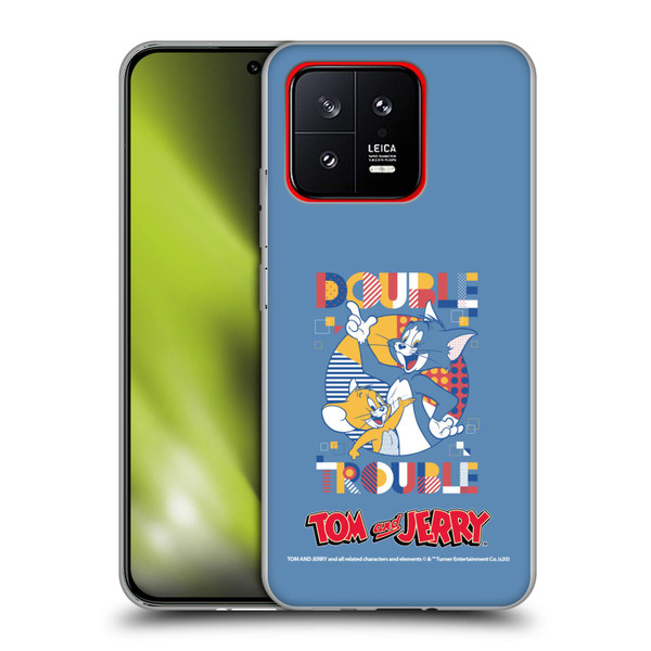 Tom and Jerry Color Blocks Double Trouble Soft Gel Case for Xiaomi 13 5G