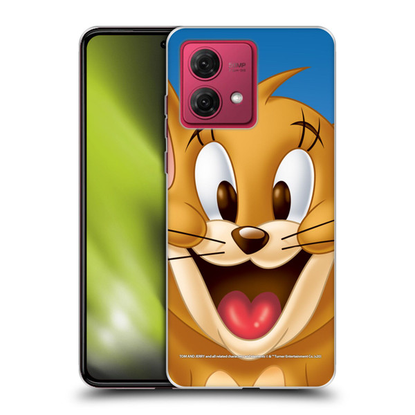 Tom and Jerry Full Face Jerry Soft Gel Case for Motorola Moto G84 5G