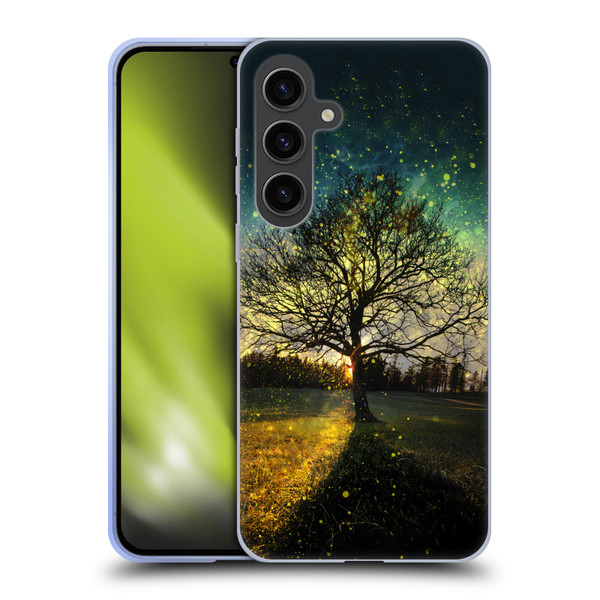 Patrik Lovrin Dreams Vs Reality Magical Fireflies Dreamy Soft Gel Case for Samsung Galaxy S24+ 5G