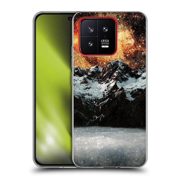 Patrik Lovrin Dreams Vs Reality Burning Galaxy Above Mountains Soft Gel Case for Xiaomi 13 5G