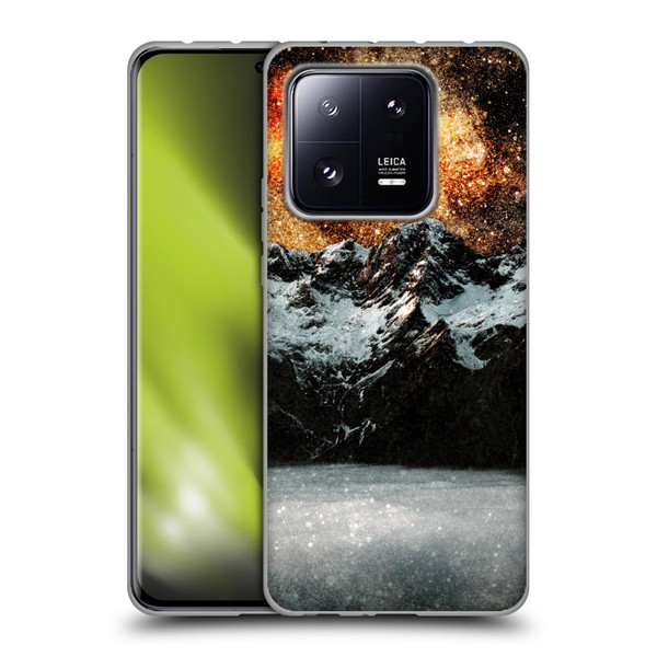 Patrik Lovrin Dreams Vs Reality Burning Galaxy Above Mountains Soft Gel Case for Xiaomi 13 Pro 5G