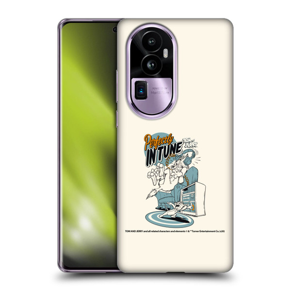 Tom and Jerry Illustration Perfectly In Tune Soft Gel Case for OPPO Reno10 Pro+