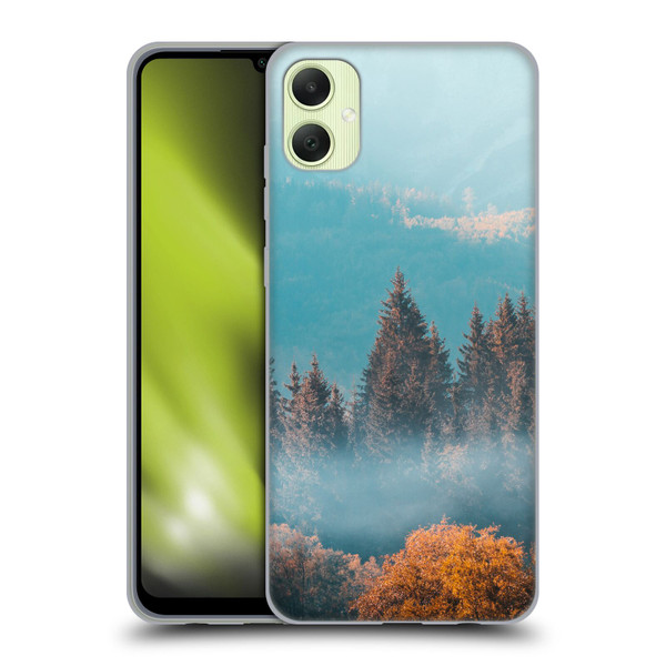 Patrik Lovrin Magical Foggy Landscape Autumn Forest Soft Gel Case for Samsung Galaxy A05