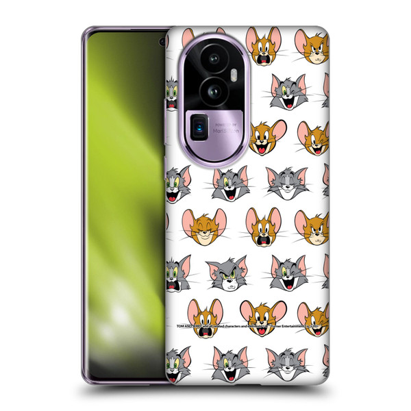 Tom and Jerry Patterns Expressions Soft Gel Case for OPPO Reno10 Pro+