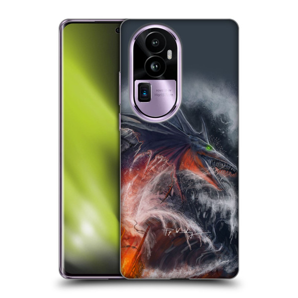 Piya Wannachaiwong Dragons Of Sea And Storms Sea Fire Dragon Soft Gel Case for OPPO Reno10 Pro+