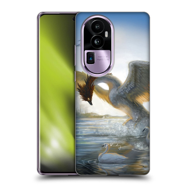 Piya Wannachaiwong Dragons Of Sea And Storms Swan Dragon Soft Gel Case for OPPO Reno10 Pro+