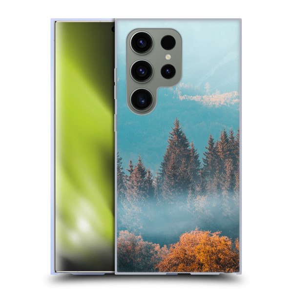 Patrik Lovrin Magical Foggy Landscape Autumn Forest Soft Gel Case for Samsung Galaxy S24 Ultra 5G