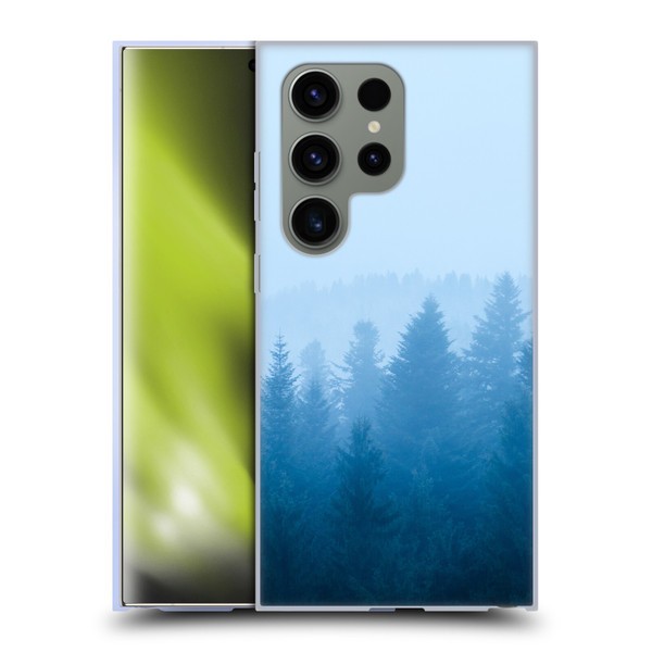 Patrik Lovrin Magical Foggy Landscape Fog Over Forest Soft Gel Case for Samsung Galaxy S24 Ultra 5G