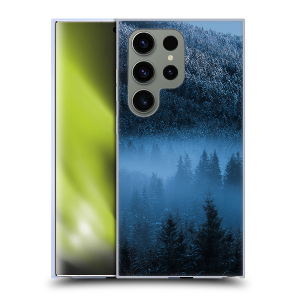 Patrik Lovrin Magical Foggy Landscape Magical Fog Over Snowy Forest Soft Gel Case for Samsung Galaxy S24 Ultra 5G