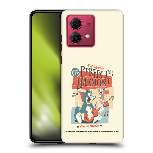 Tom and Jerry Retro Perfect Harmony Soft Gel Case for Motorola Moto G84 5G