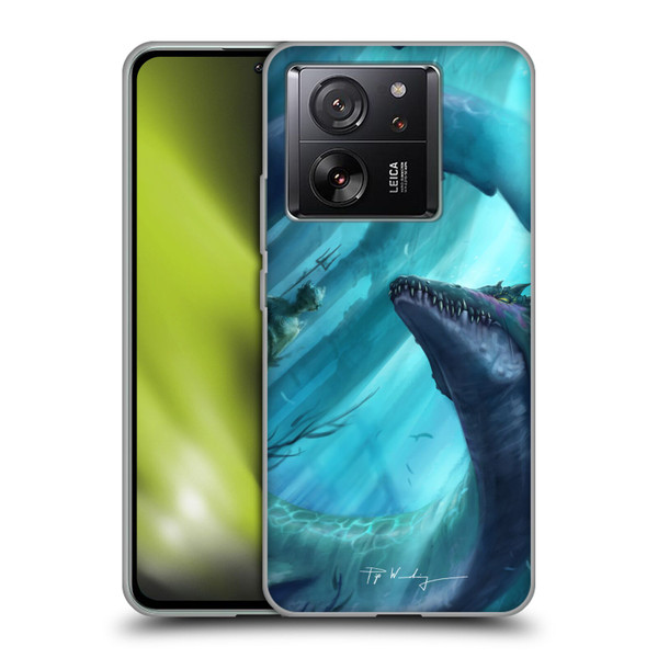 Piya Wannachaiwong Dragons Of Sea And Storms Dragon Of Atlantis Soft Gel Case for Xiaomi 13T 5G / 13T Pro 5G