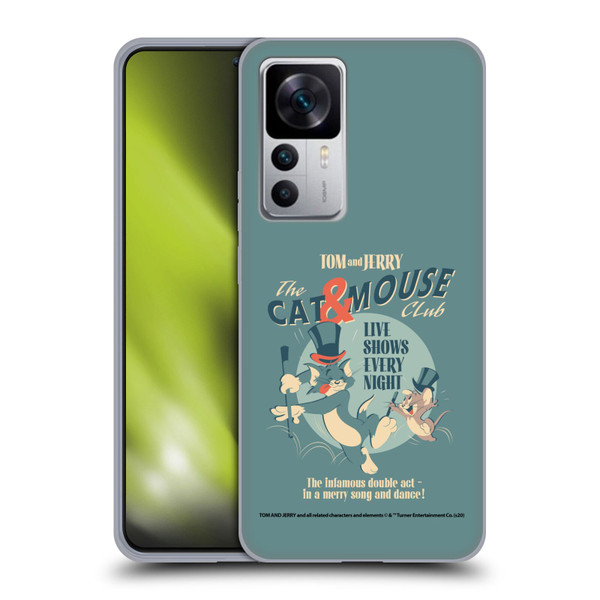 Tom and Jerry Retro Cat & Mouse Club Soft Gel Case for Xiaomi 12T 5G / 12T Pro 5G / Redmi K50 Ultra 5G