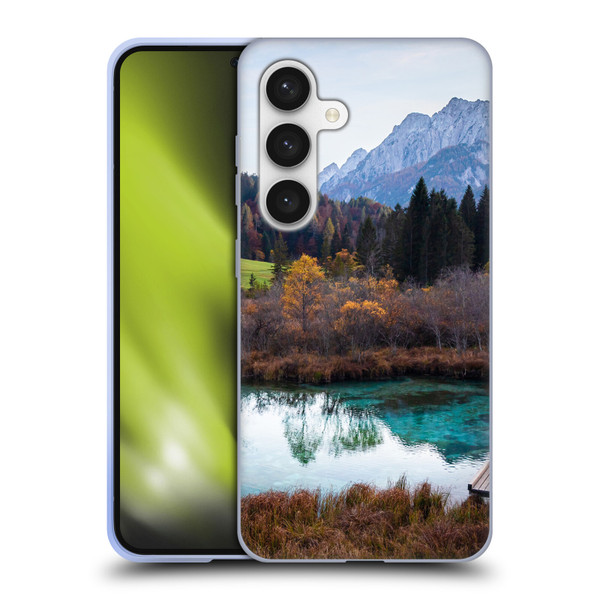 Patrik Lovrin Magical Lakes Zelenci, Slovenia In Autumn Soft Gel Case for Samsung Galaxy S24 5G