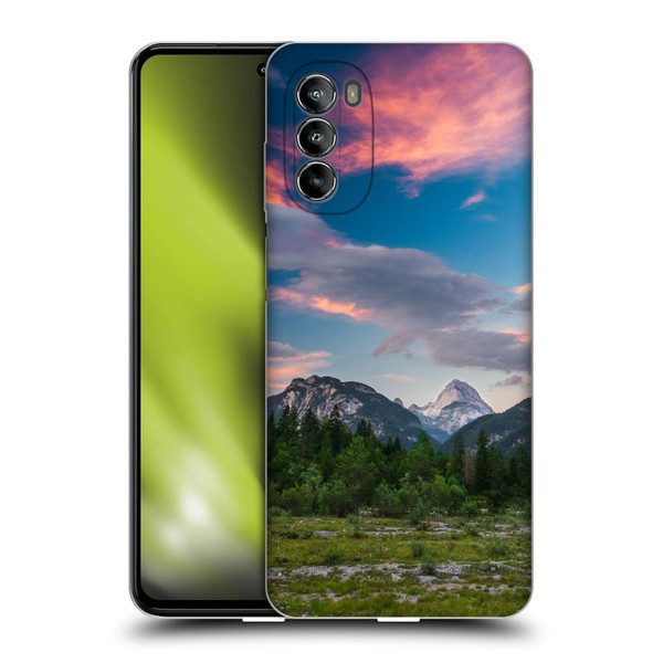 Patrik Lovrin Magical Sunsets Amazing Clouds Over Mountain Soft Gel Case for Motorola Moto G82 5G