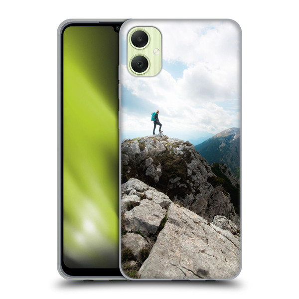 Patrik Lovrin Wanderlust Looking Over New Adventures Soft Gel Case for Samsung Galaxy A05