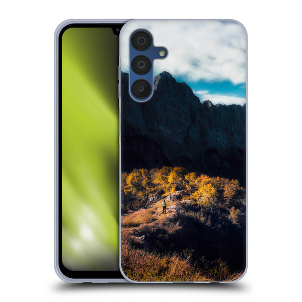 Patrik Lovrin Wanderlust In Awe Of The Mountains Soft Gel Case for Samsung Galaxy A15