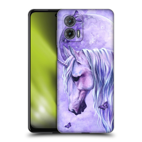 Selina Fenech Unicorns Moonlit Magic Soft Gel Case for Motorola Moto G73 5G