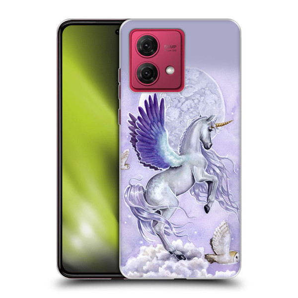 Selina Fenech Unicorns Moonshine Soft Gel Case for Motorola Moto G84 5G