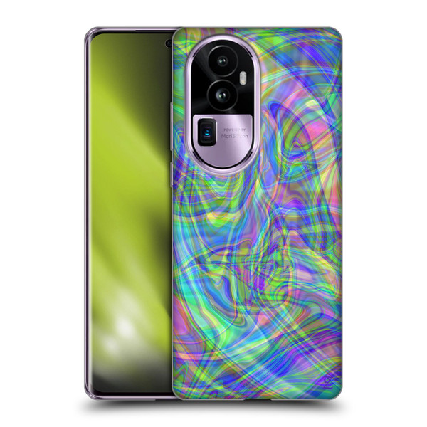 Suzan Lind Colours & Patterns Iridescent Abstract Soft Gel Case for OPPO Reno10 Pro+
