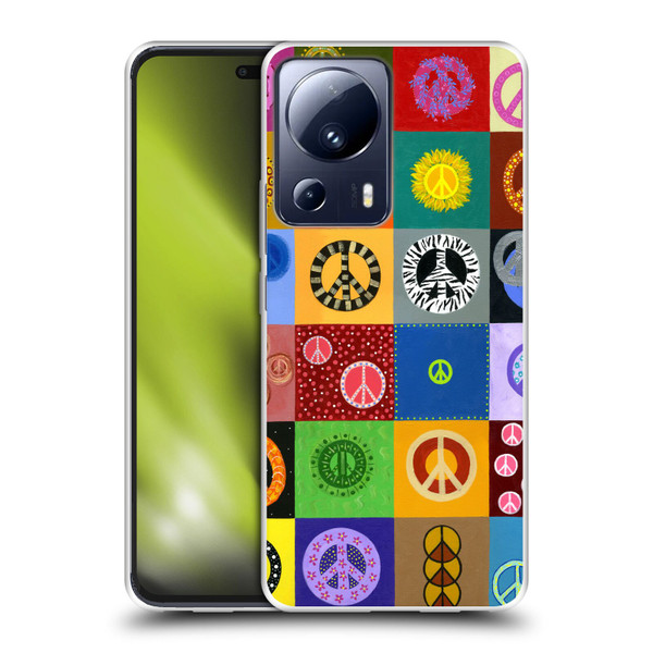 Suzan Lind Colours & Patterns Peace Quilt Soft Gel Case for Xiaomi 13 Lite 5G