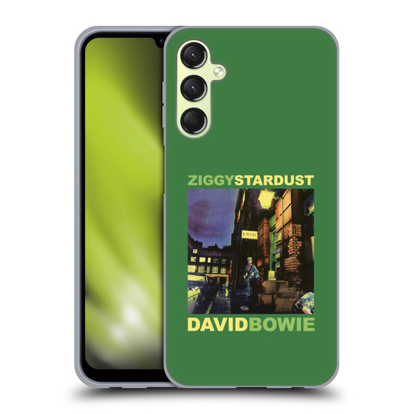 David Bowie Album Art Ziggy Stardust Soft Gel Case for Samsung Galaxy A24 4G / Galaxy M34 5G