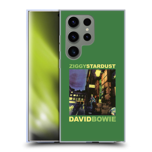 David Bowie Album Art Ziggy Stardust Soft Gel Case for Samsung Galaxy S24 Ultra 5G
