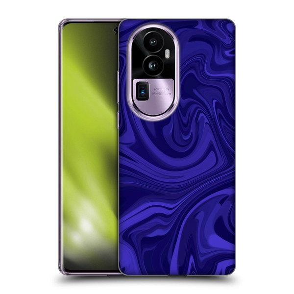 Suzan Lind Marble Indigo Soft Gel Case for OPPO Reno10 Pro+
