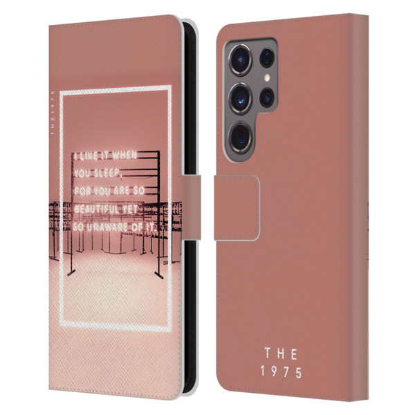 The 1975 Songs I Like It When You Sleep Leather Book Wallet Case Cover For Samsung Galaxy S24 Ultra 5G