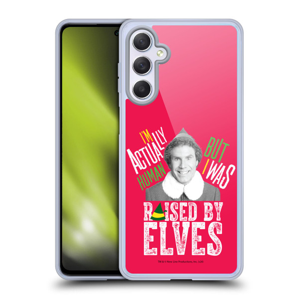 Elf Movie Graphics 1 Raised By Elves Soft Gel Case for Samsung Galaxy M54 5G