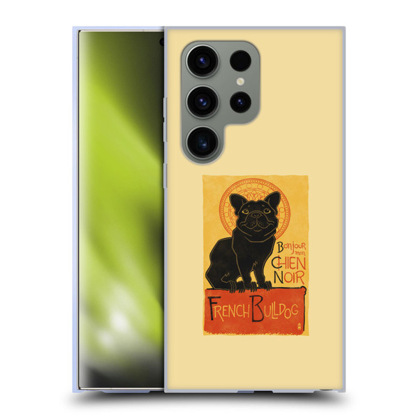 Lantern Press Dog Collection French Bulldog Soft Gel Case for Samsung Galaxy S24 Ultra 5G